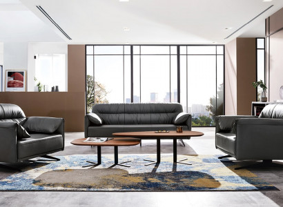 Modern designer sofa set couch upholstery set luxury leather sofas 3+1+1